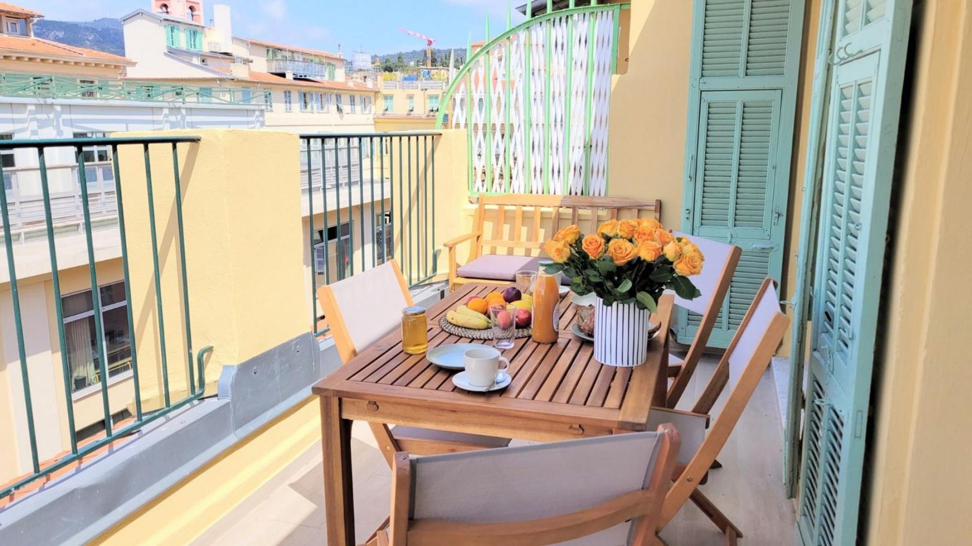 Ze Perfect Place - Opera Nice - Appartement 2 Chb - Ac - Terrasse Zewnętrze zdjęcie