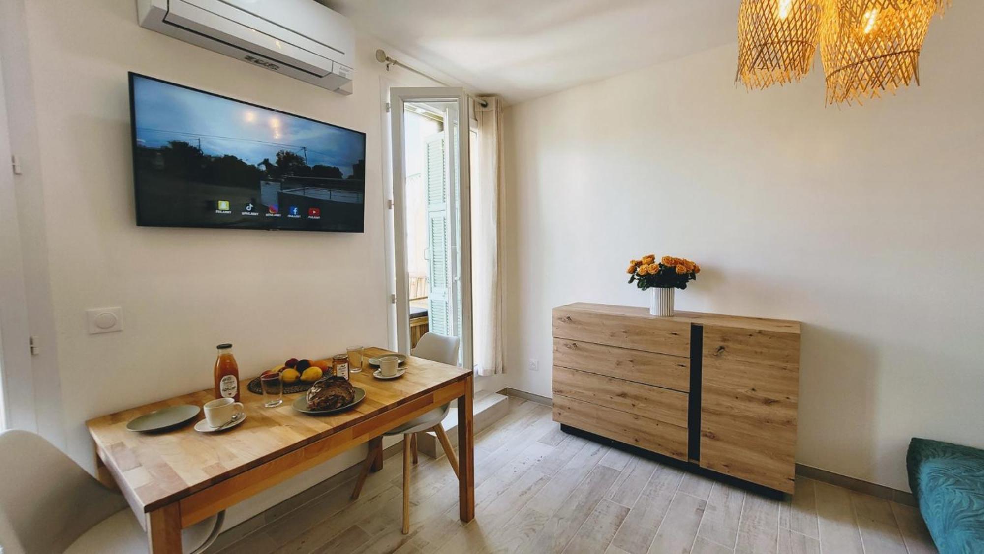 Ze Perfect Place - Opera Nice - Appartement 2 Chb - Ac - Terrasse Zewnętrze zdjęcie